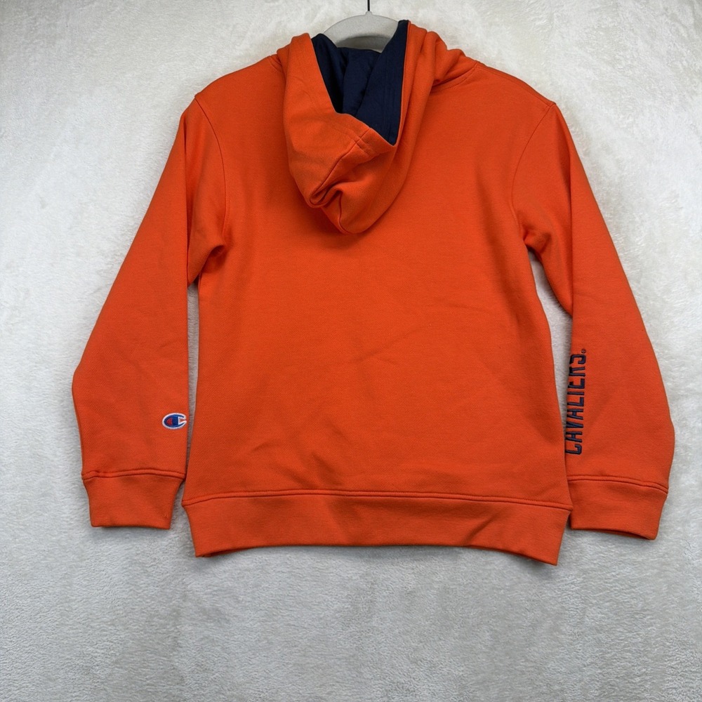 Virginia Cavaliers Hoodie Youth M 7-8 Champion Orange UVA Pullover NWT - Picture 10 of 11